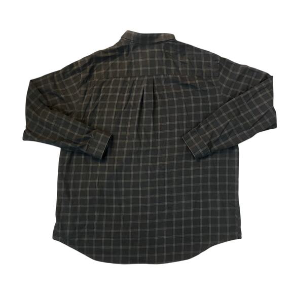 Van Heusen Gray Check Button-Down Mens Size 2XLT - Picture 7 of 7